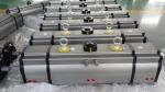 180 degree 3 position rack and pinion pneumatic rotary actuator control valves