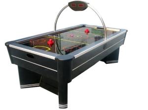 Quality High grade 8FT air hcokey table aluminum rail powerful motor wood hockey game wholesale