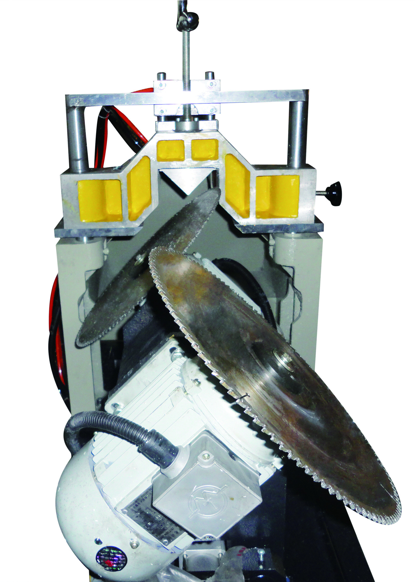 Automatic windows mullion saw/windows and doors making/upvc doors/machinery making windows and doors/best window machine