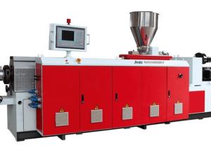 Quality PVC Co Rotating Conical Double Screw Extruder wholesale