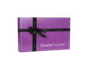 Quality Fancy Indian Cardboard Chocolate Boxes Sweet Gift Packaging Custom Color wholesale