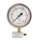 3/8"NPT Valve 4 Inch 10cm Capsule Pressure Gauge 5 Psi SS Case