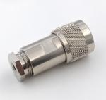 Male N Type RF Coaxial Connectors Panel Mount 50 Ohm DC 6GHz Customized Size