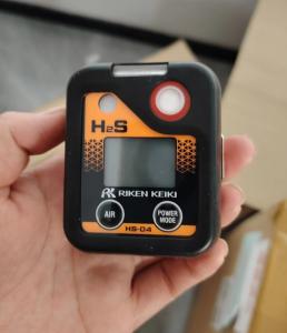 Quality STOCK Riken Keiki Portable Gas Detector HS-04 H2S Detector Hydrogen Sulfide Monitor wholesale