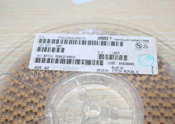375mOhm Integrated Circuit IC Chip TPSC226K016R0375 22µF Molded Tantalum