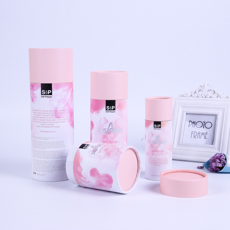 Durable 6.5x16cm Cylinder Paper Tube Packaging Moistureproof