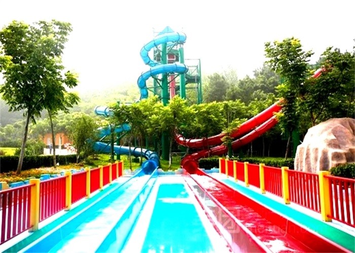 Commercial Adult Aquatic Stimulating High Speed Water Slide
