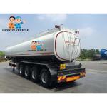 Non Leakage Oilfield 4 Axles 50000L 50CBM Milk Transport Trailer