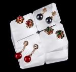 Multifunctional Acrylic Display Stands Engraving Crafts For Rings / Earrings