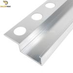 25mm Tile Trim Baseboard Bullnose Edge Tile Stair Nose Treads Straight Aluminium