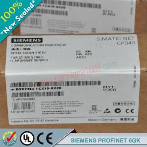 Quality SIEMENS SIMATIC NET 6GK 6GK7443-1GX20-0XE0 / 6GK74431GX200XE0 wholesale
