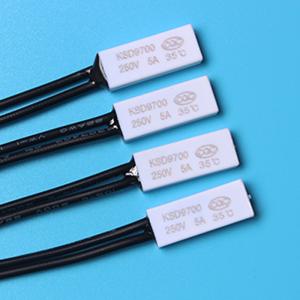 Quality BW9700 normal opened temperature switch thermal fuse 250V/5A UL VDE RoHS wholesale