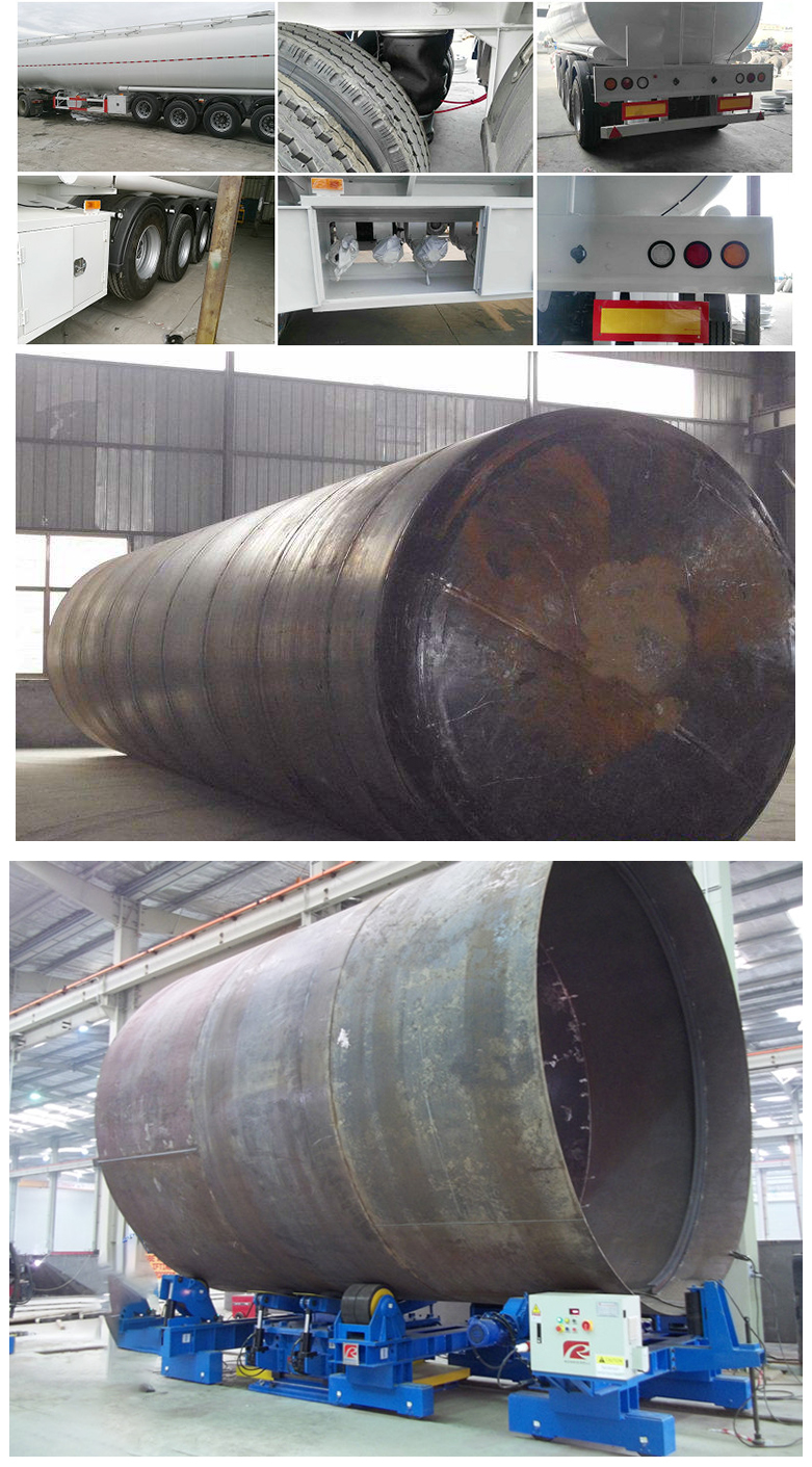 54000 Liters Fuel Tanker Trailer with Multi Compartments and 3 Axles in Ghana at Best