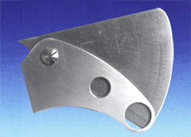 Measure Undercut Depth Cam Type Fillet Weld Gauge Huatec Series Taper Stainless Steel 7 Pcs Per Kit