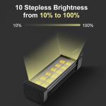 4 Head Gooseneck LED Plant Grow Light Garden Lighting LED Grow Light 18W Full