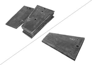 Quality High manganese steel crusher cheek plates manufacturer and supplier wholesale