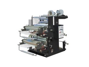 Quality Water Based Flexographic Printing Machine With Air Shaft Rewinding 2.38 MM wholesale