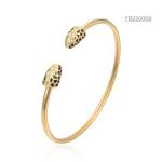 Designer brand accessories snake cuff adjustable fashion stainless steel bangle
