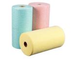 55gsm Fabric Disposable Kitchen Wipes Cleaning Tissue Washable