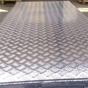 Quality Three rib pattern 1060 embossed aluminum plate wholesale