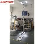 2.8m height roof mast light tower pneumatic telescopic mast vehicle roof mounted