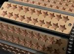 80KW Hard Sugar Candy Making Machine 150kg / H Lollipop Candy Production Line