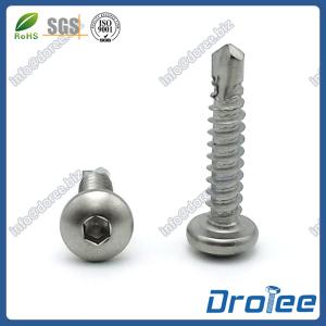 Quality Pan Head Allen Socket Head Self Drilling Screws Stainless Steel 18-8/316/410 wholesale