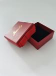 CMYK / PMS Foldable Printed Packaging Box Red Cosmetics Box FSC