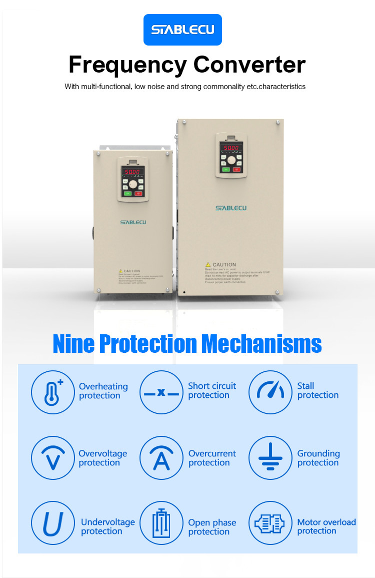 IP20 3 Phase AC Drive Inverter 37KW 380V CE LVD EMC