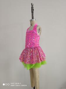 Quality Pink Girls Dance Tights Kids Gymnastics Leotard Moq 500 Piece wholesale
