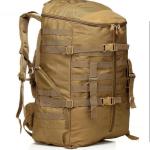Green Outdoor Travel Backpack with Large Capacity and Air Cushion Belt Carrying