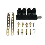 Alloy 12V LPG CNG Injector for 4 Cylinder Vehicles Professional Tested 3 Ohm