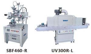 Quality Pneumatic Semi Automatic Silk Screen Printing Machine UV Curing For Car Oil Filter wholesale