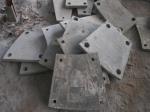 High Cr Steel Blind Plates Cement Mill Liners Hardness HRC43-52