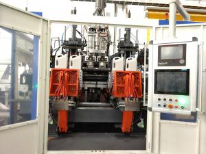 Quality Double Station Plastic Bottle Blow Molding Machine Fully Automatic 620mm wholesale