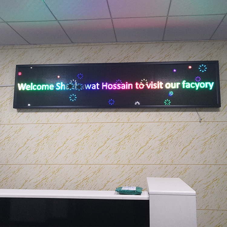 P10 Outdoor 6000nits Scrolling Message Led Signs SMD3535