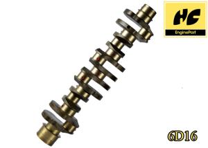 Quality ME072197 Mitsubishi Diesel Engine Crankshaft 6D16 Mitsubishi Engine Spare Parts wholesale