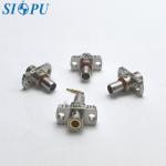 SBMA Male Flange Mounted RF Coaxial Connector For 1 # Semi Steel Or Semi
