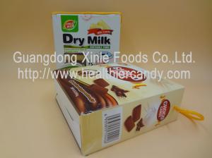 Quality Holiday Rectangle Malted Milk Tablets , Colored Natural Energy Candies wholesale