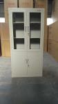Chromatography Double Deck Filing Cabinets With Glass Swing Door