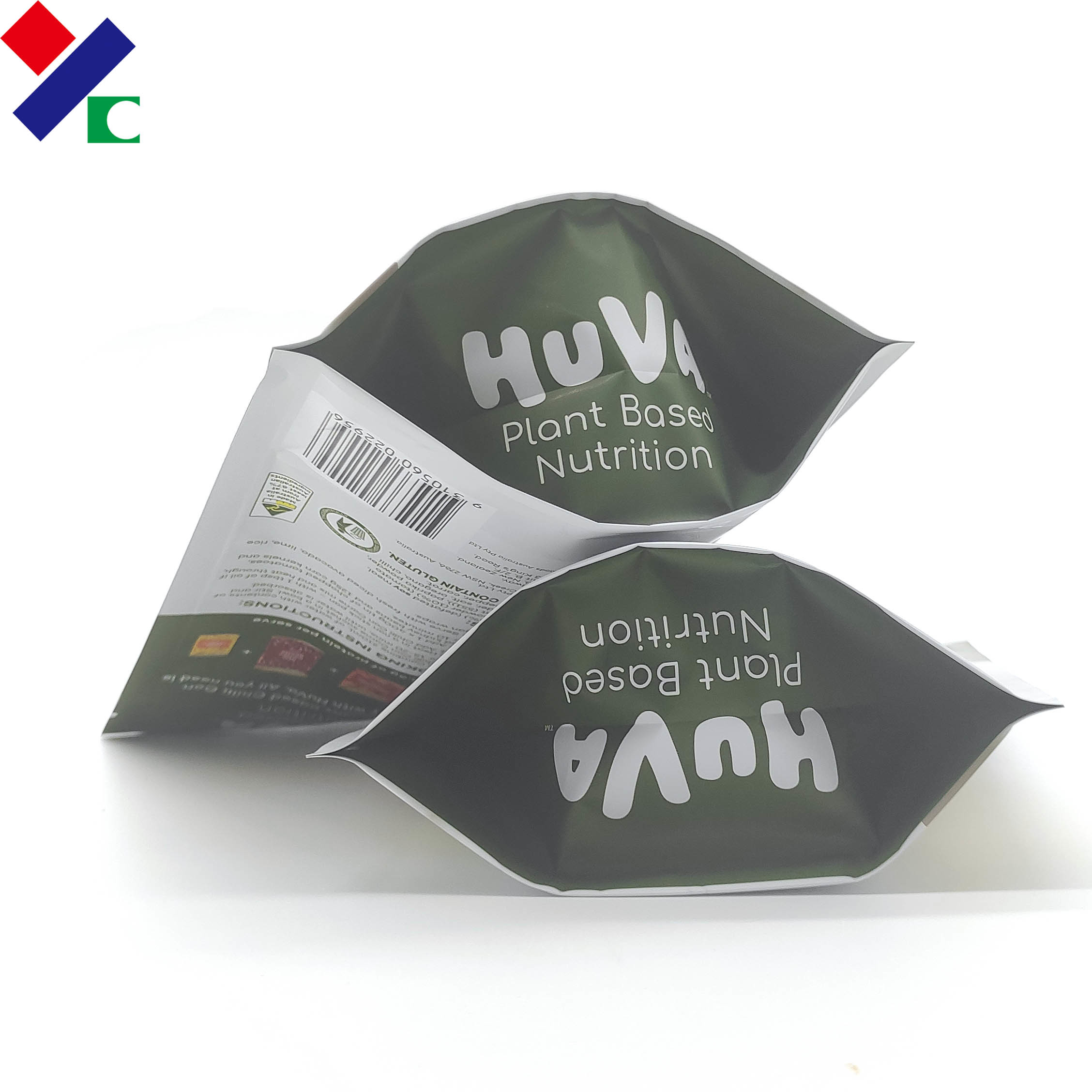 Leakproof Plastic Stand Up Zipper Pouch Aluminum Foil Food Bags