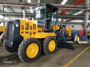 Quality Hydraulic Brake System Heavy Equipment Motor Grader Mini For Road Construction wholesale