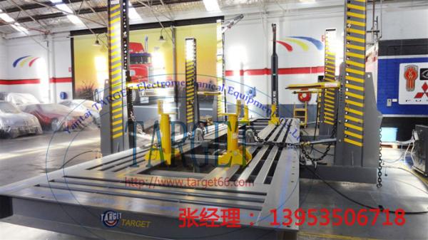 Truck collision repair chassis straightener / Repair straightener TG-3000