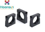 Nylon Plastic Hose Clamps Flexible Corrugated Conduit Pipe Clamp In Black