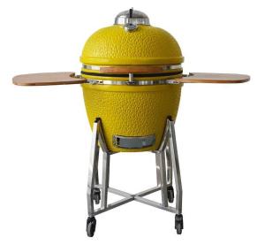 Quality 21&quot; Ceramic Grills Charcoal BBQ Kamado (Yellow) wholesale