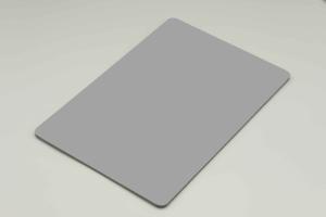 Quality UP top quality Gray Aluminum Composite Panel Solid Color Standard Size decoration PE Coating wholesale