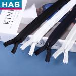 Dark Lock Mouth Nylon Invisible Zipper For Wedding Dress And Sofa In Nylon