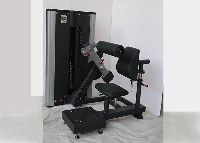 Pneumatic Cylinder Boost Abdominal Crunch Machine With Digital Display