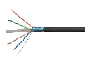 Quality Copper Conductor Shielded Networking cable , Cat 6 FTP Cable 1000 ft (305m) / roll wholesale