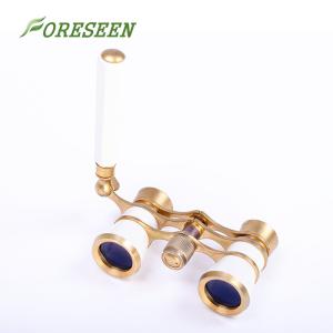 Quality 3X25 Compact Vintage Opera Binoculars Opera Glasses Small Size With Handles wholesale